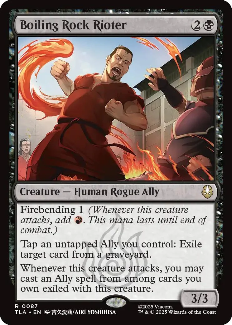 Boiling Rock Rioter (87) (Avatar: The Last Airbender)