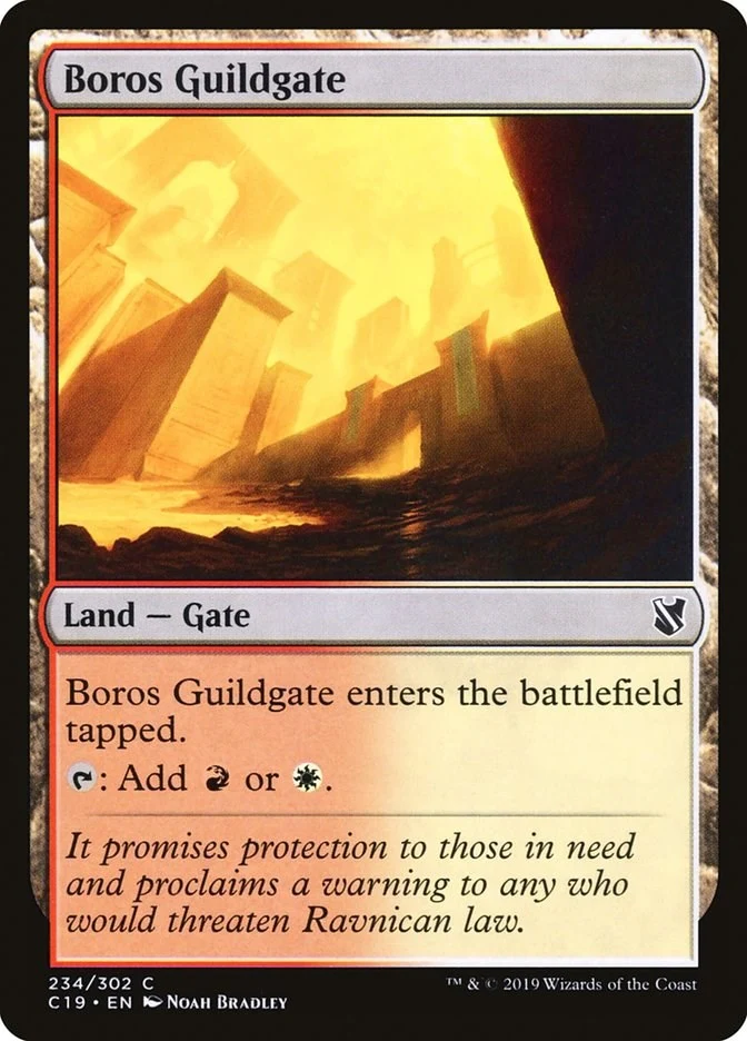 Boros Guildgate (234) (Commander 2019)