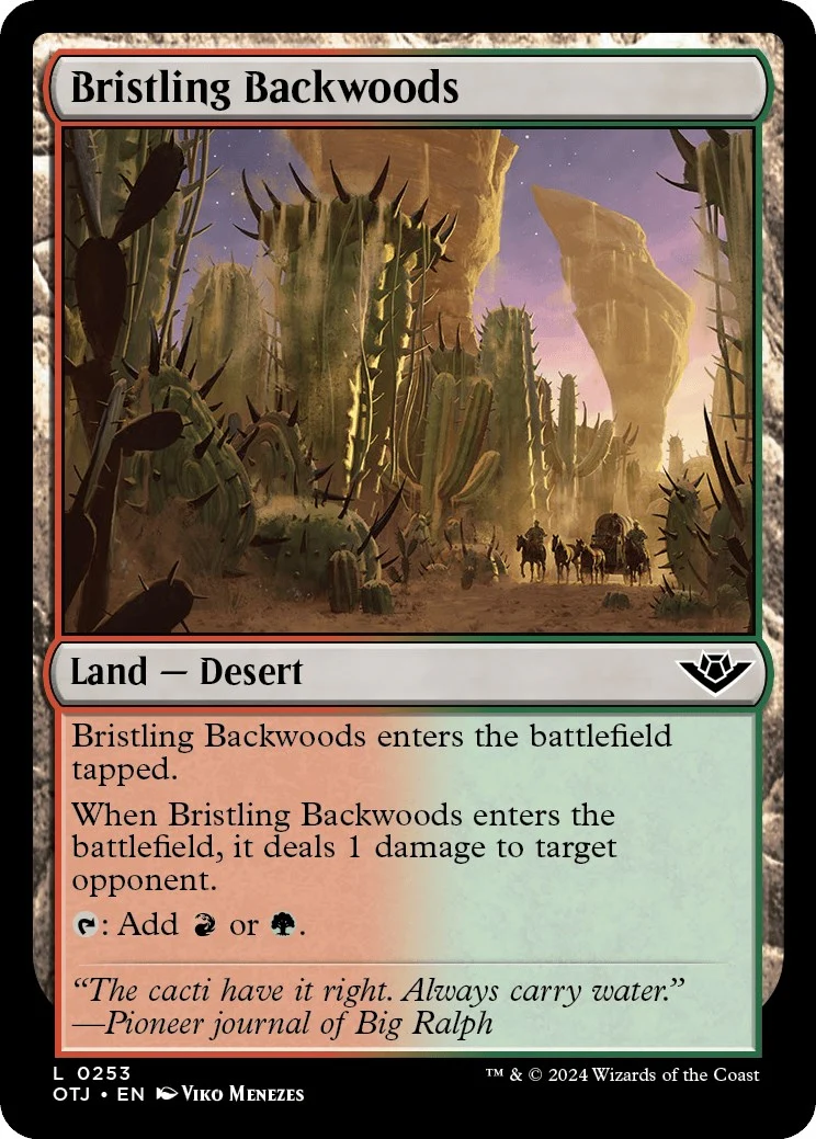 Bristling Backwoods (253) (Outlaws of Thunder Junction)