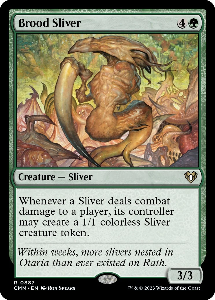 Brood Sliver (887) (Commander Masters)