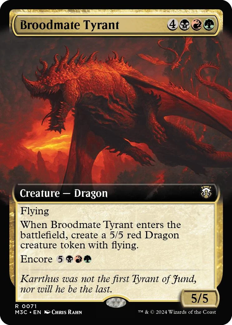 Broodmate Tyrant (Extended Art) (71)