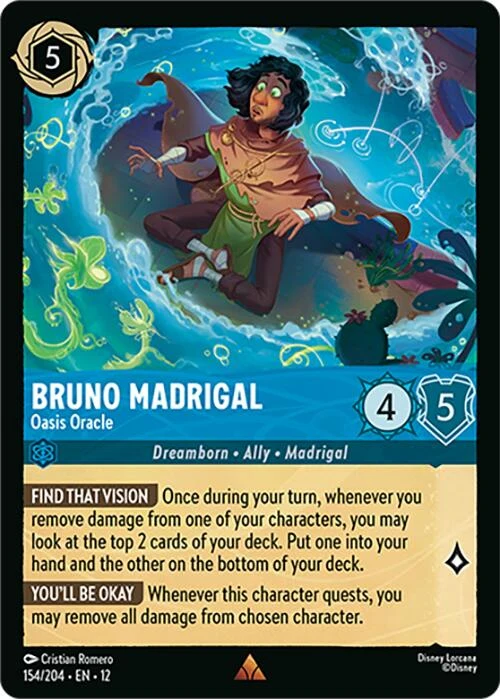 Bruno Madrigal - Oasis Oracle (154/204) (Wilds Unknown)