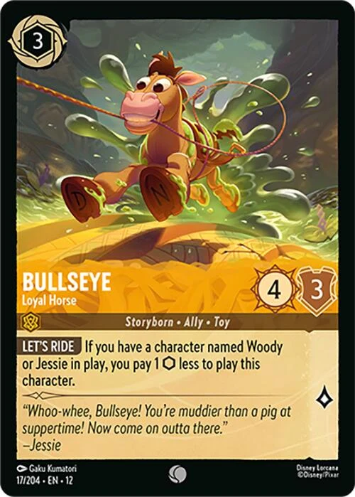 Bullseye - Loyal Horse (17/204) (Wilds Unknown)