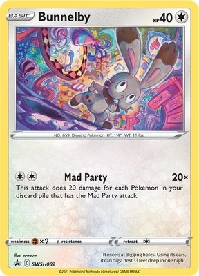Bunnelby - SWSH082 (SWSH082) (SWSH: Sword & Shield Promo Cards)