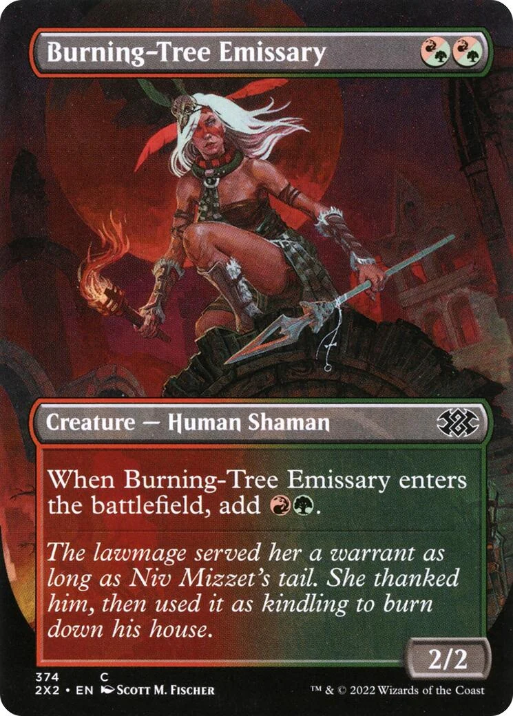Burning-Tree Emissary (Borderless) (374)