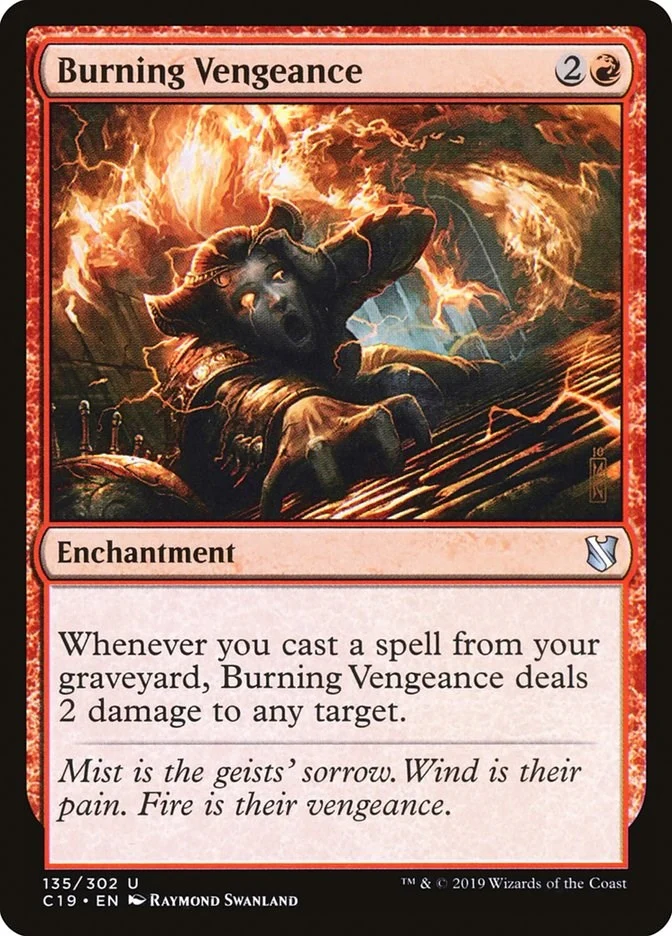 Burning Vengeance (135) (Commander 2019)