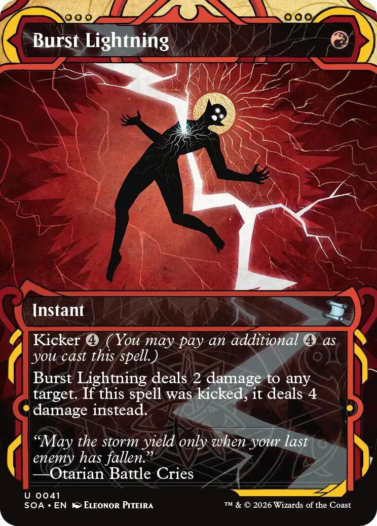 Burst Lightning (41) (Secrets of Strixhaven: Mystical Archive)