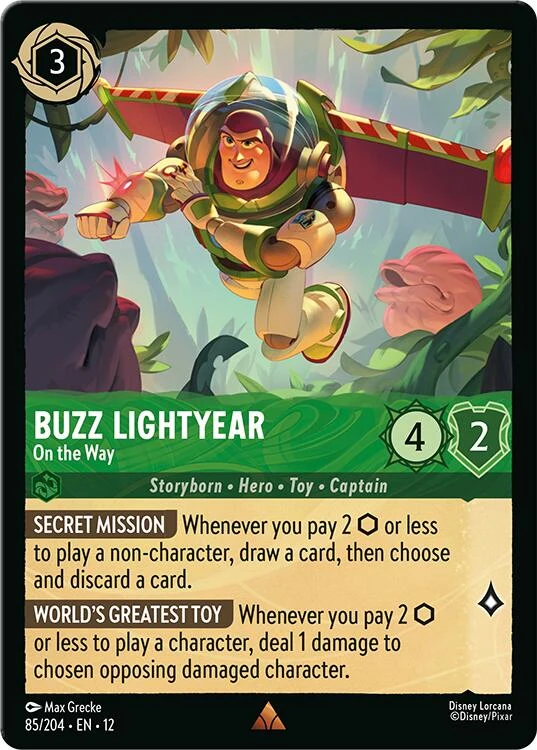 Buzz Lightyear - On the Way (85/204) (Wilds Unknown)