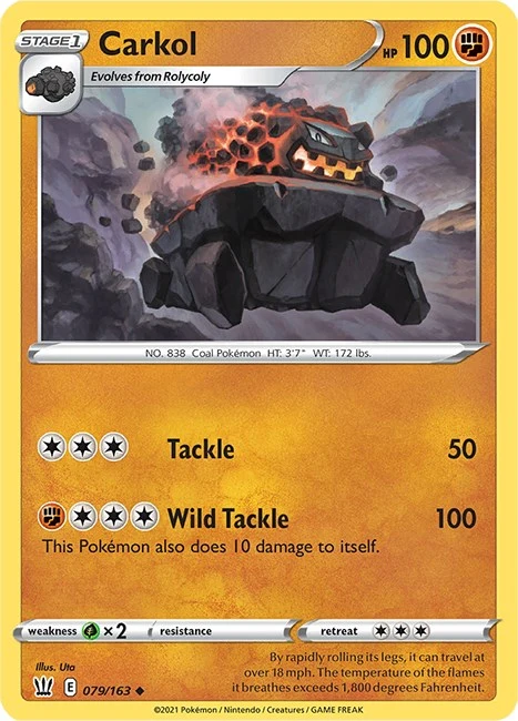 Carkol (079/163) (SWSH05: Battle Styles)