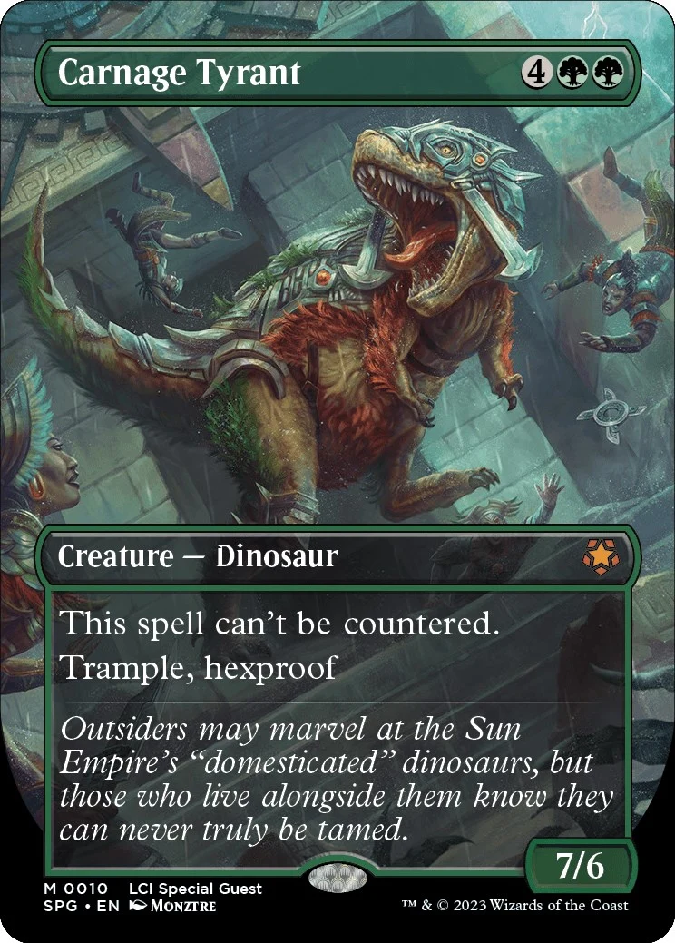 Carnage Tyrant (Borderless) (10) (Special Guests)