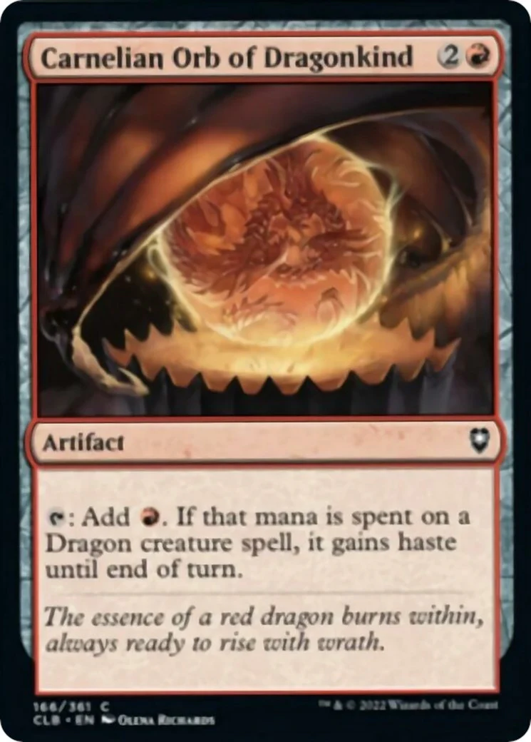 Carnelian Orb of Dragonkind (166)