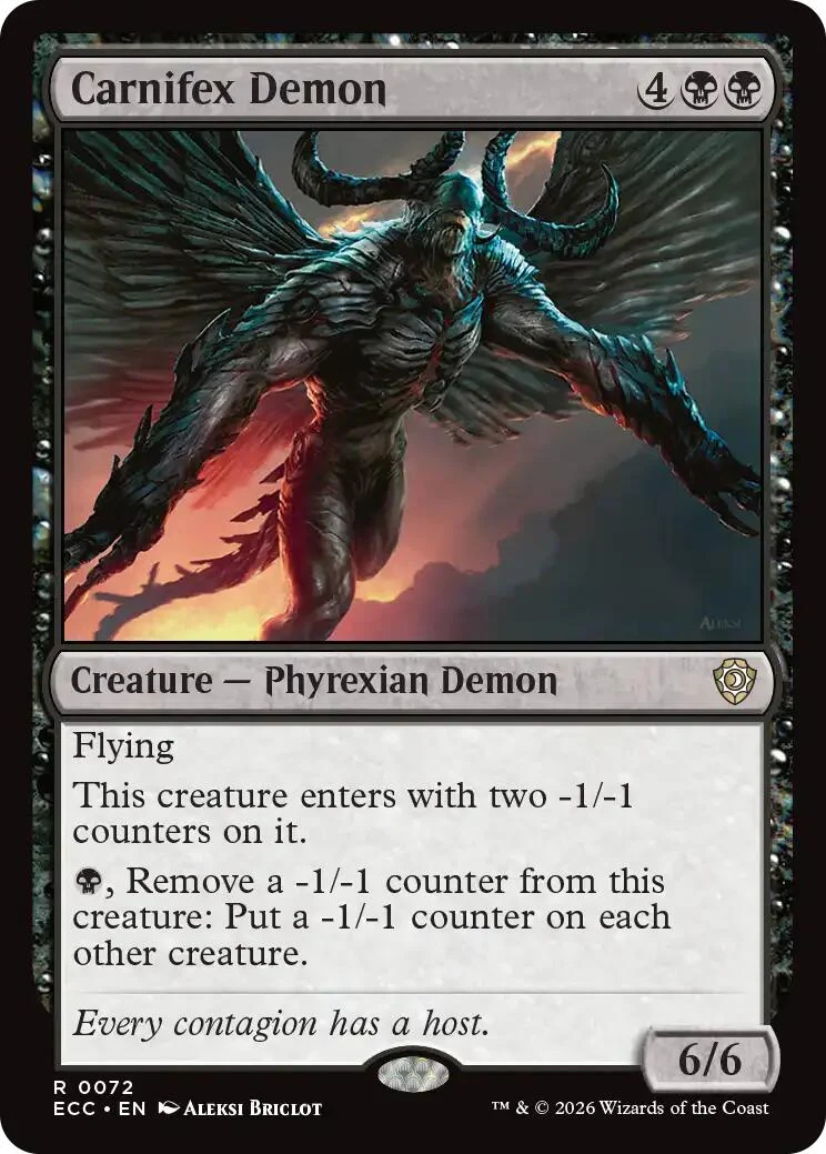 Carnifex Demon (72) (Lorwyn Eclipsed)