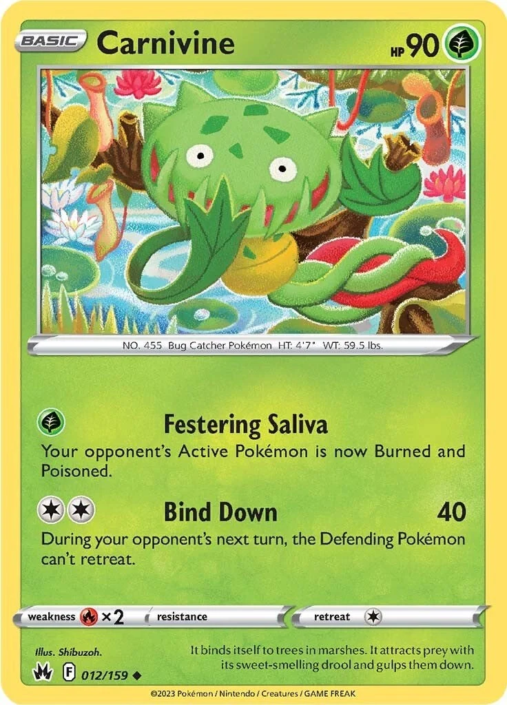 Carnivine (012/159) (Crown Zenith)