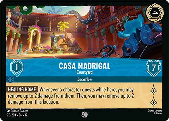 Casa Madrigal - Courtyard (170/204) (Wilds Unknown)