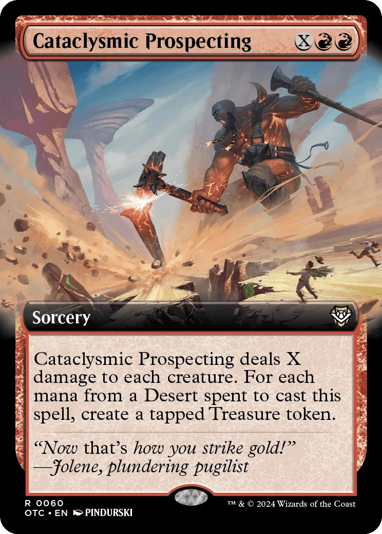 Cataclysmic Prospecting (Extended Art) (60)
