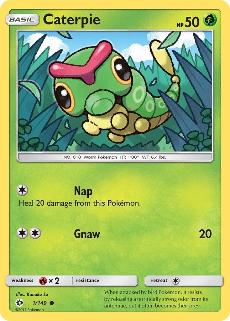 Caterpie (1/149) (SM Base Set)