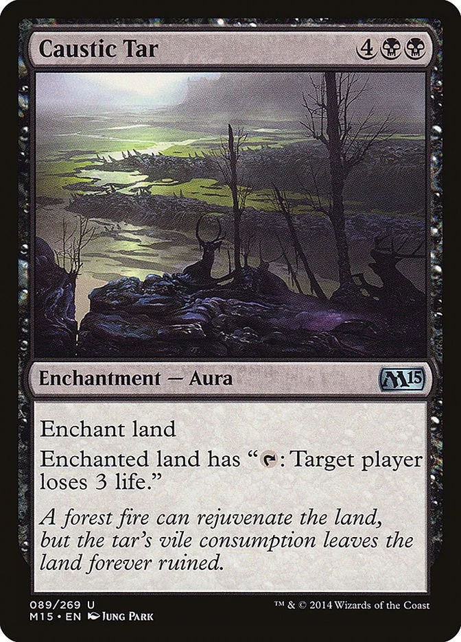 Caustic Tar (89) (Magic 2015 (M15))