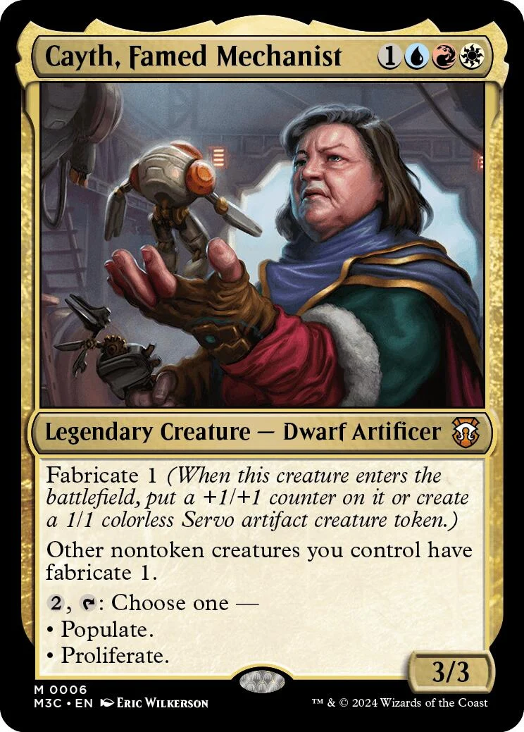 Cayth, Famed Mechanist (6) (Modern Horizons 3)