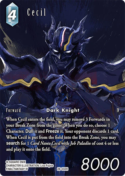 Cecil (Full Art) (032) (28-032H) (Dreamlike Oceans)