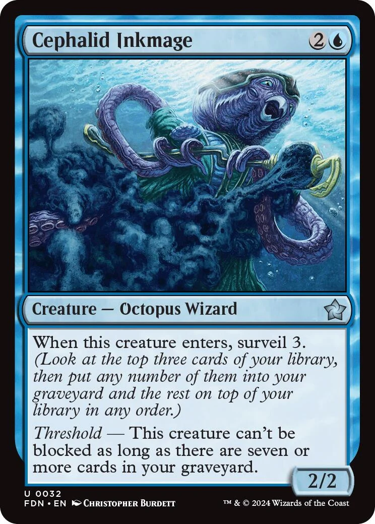 Cephalid Inkmage (32) (Foundations)