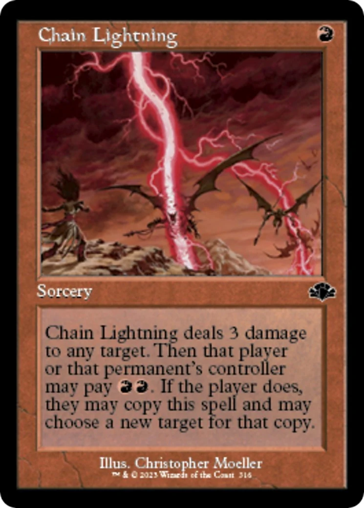 Chain Lightning (Retro Frame) (316)