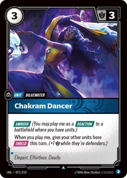 Chakram Dancer (071/219) (Unleashed)