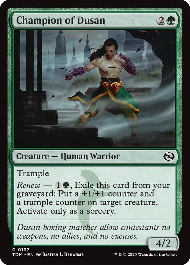 Champion of Dusan (137) (Tarkir: Dragonstorm)
