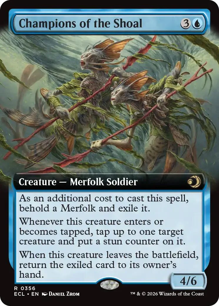 Champions of the Shoal (Extended Art) (356) (Lorwyn Eclipsed)