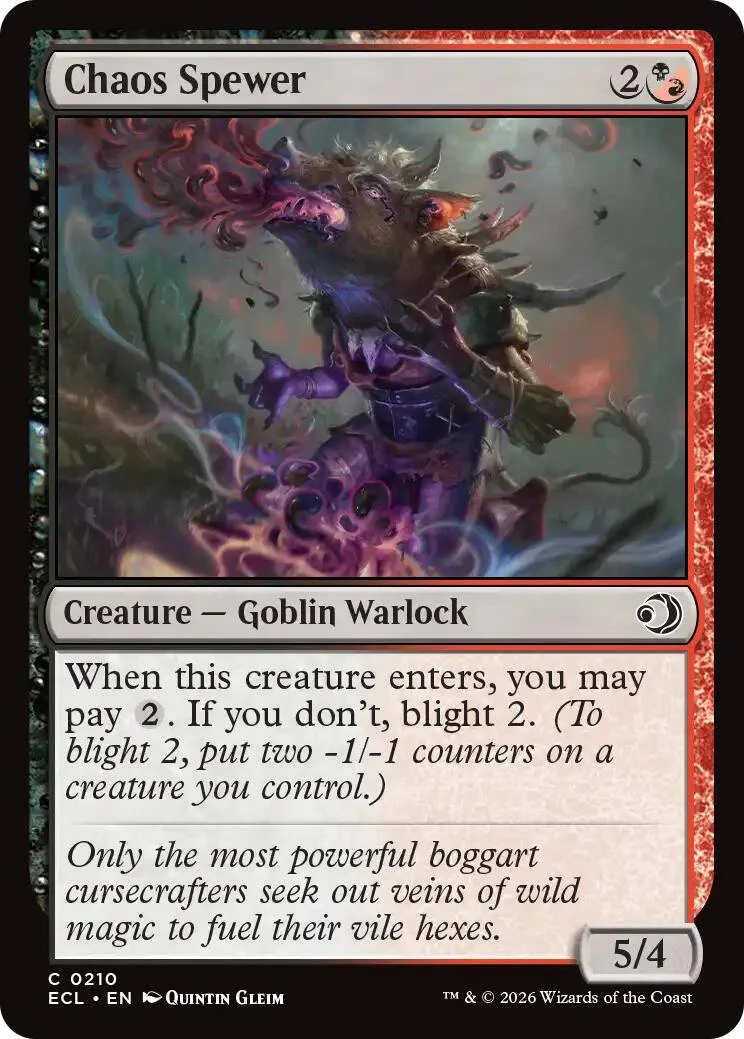 Chaos Spewer (210) (Lorwyn Eclipsed)