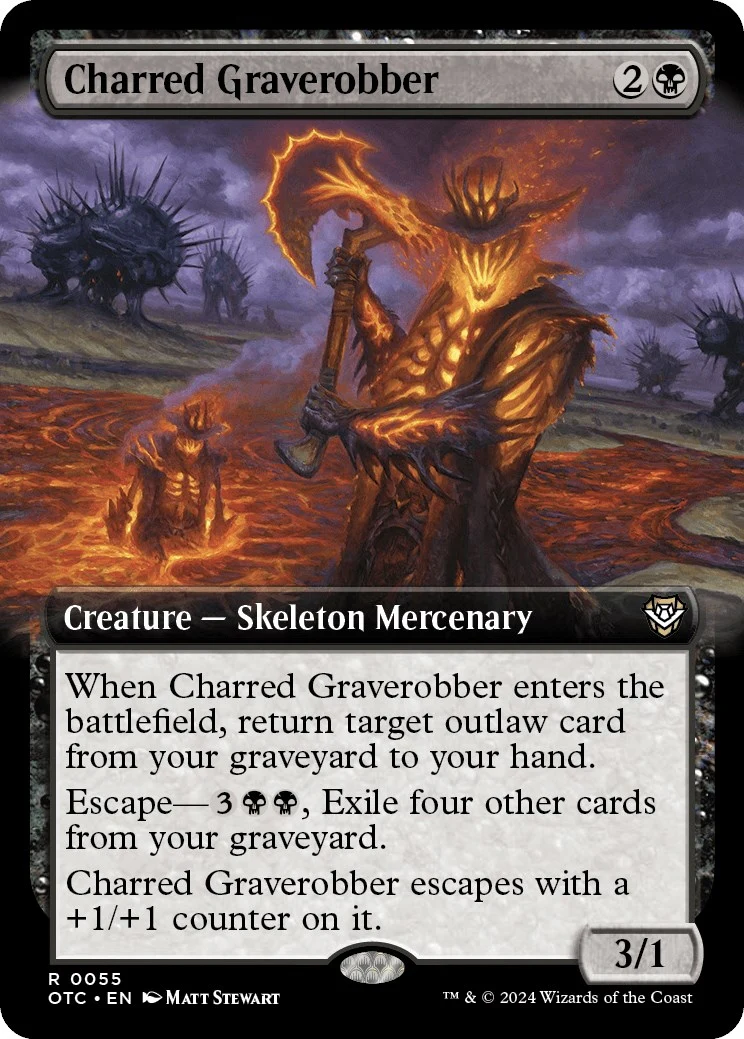 Charred Graverobber (Extended Art) (55)