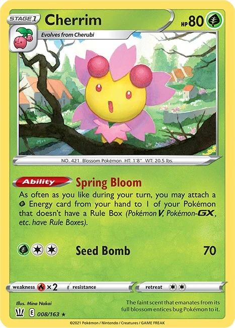 Cherrim (008/163) (SWSH05: Battle Styles)