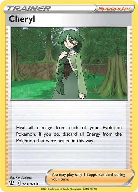Cheryl (123/163) (SWSH05: Battle Styles)