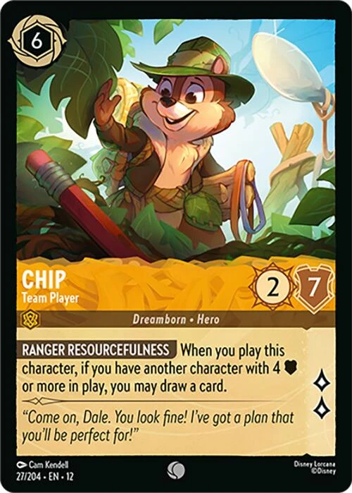 Chip - Team Player (27/204) (Wilds Unknown)