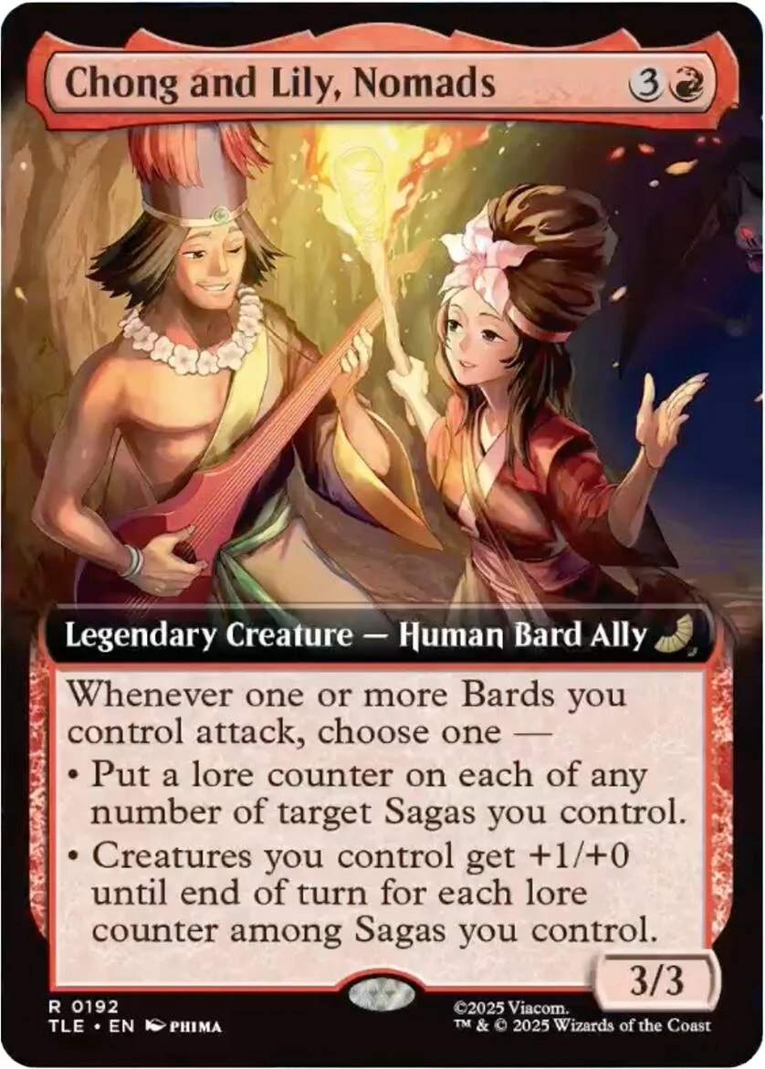 Chong and Lily, Nomads (Extended Art) (192) (Avatar: The Last Airbender: Eternal-Legal)