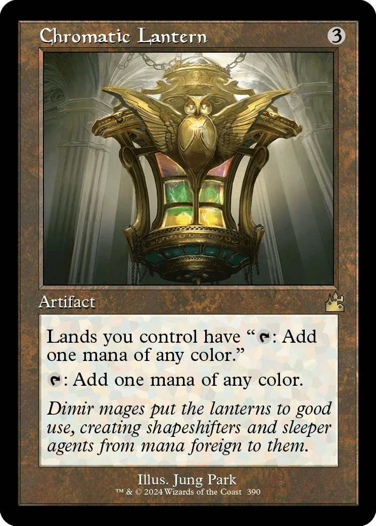 Chromatic Lantern (Retro Frame) (390) (Ravnica Remastered)