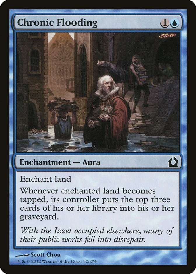 Chronic Flooding (32) (Return to Ravnica)