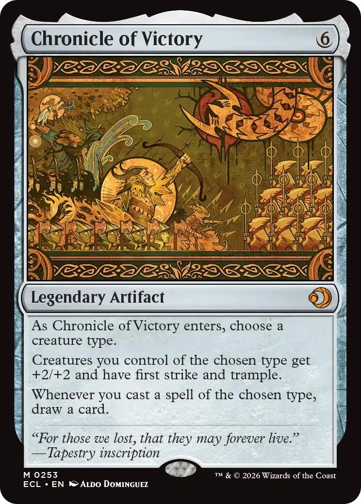 Chronicle of Victory (253) (Lorwyn Eclipsed)