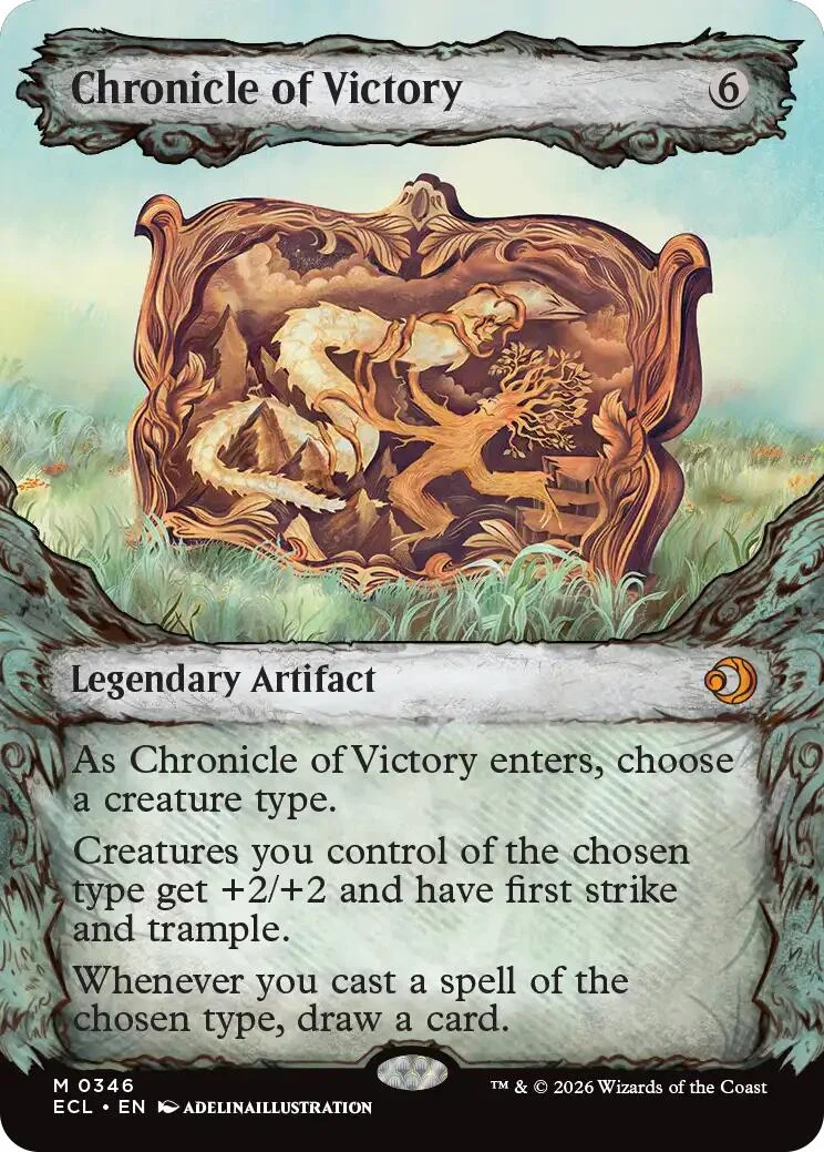 Chronicle of Victory (Showcase) (346) (Lorwyn Eclipsed)