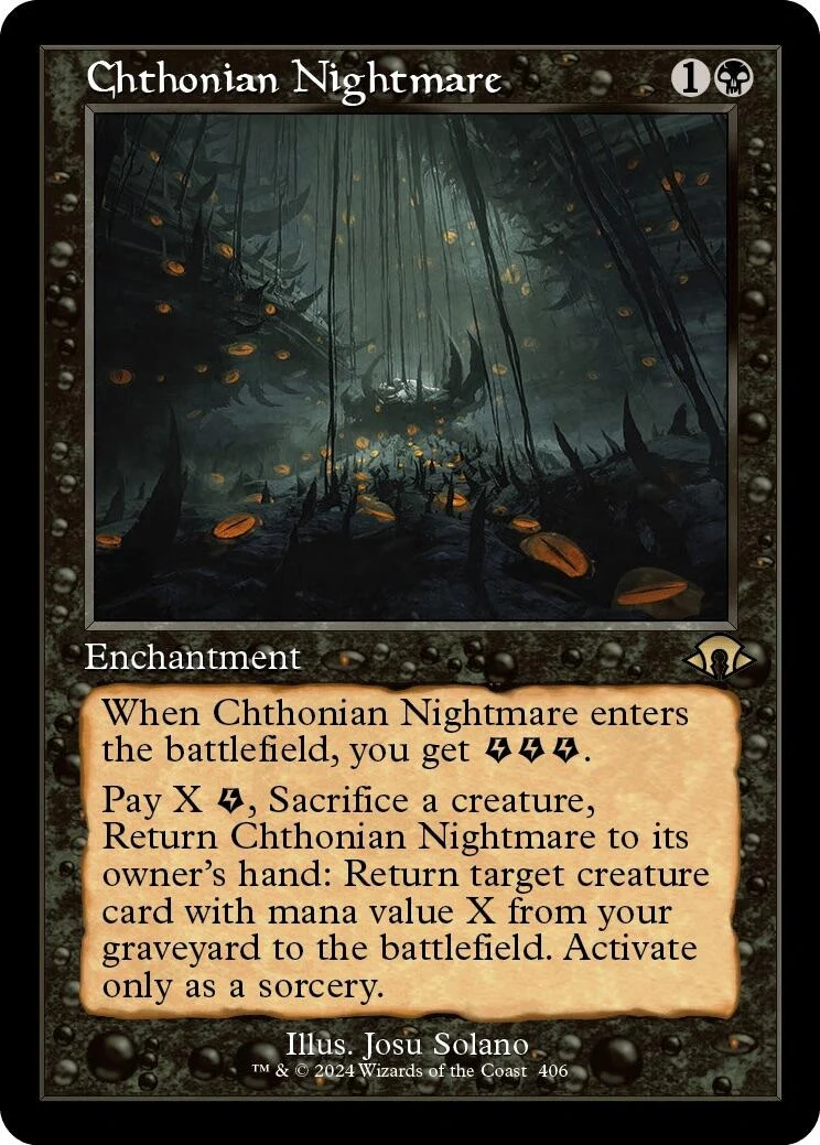 Chthonian Nightmare (Retro Frame) (406) (Modern Horizons 3)