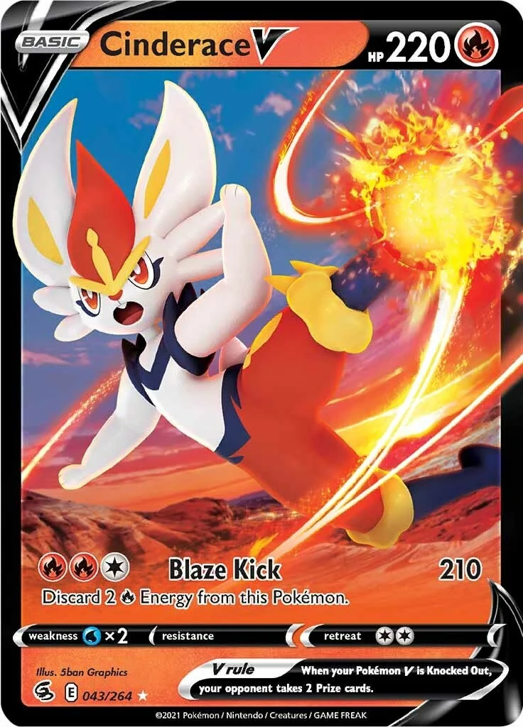 Cinderace V (43) (043/264)