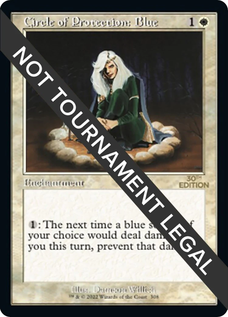 Circle of Protection: Blue (Retro Frame) (308)