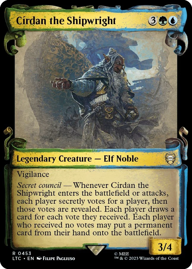 Cirdan the Shipwright (Showcase Scrolls) (453)