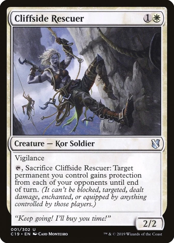 Cliffside Rescuer (1) (Commander 2019)