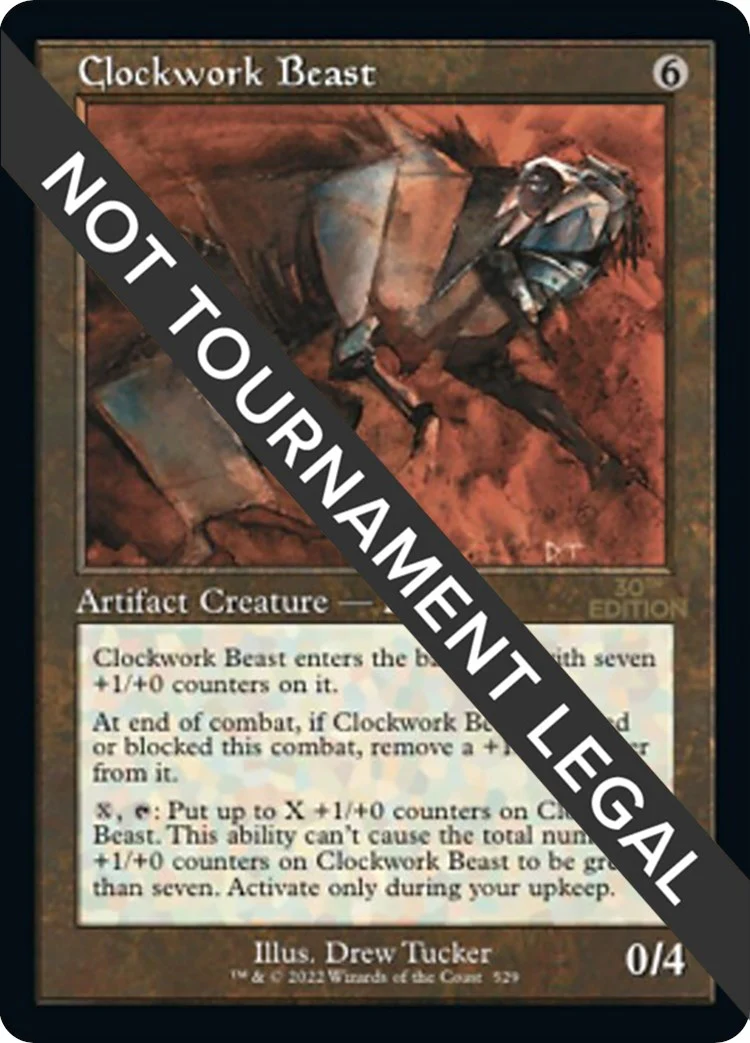 Clockwork Beast (Retro Frame) (529)