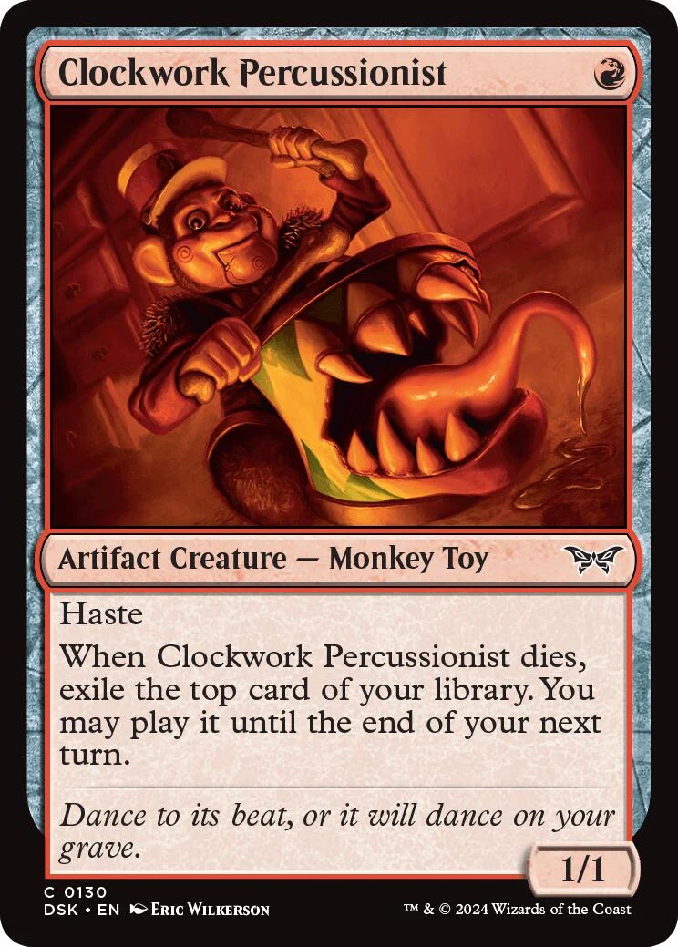 Clockwork Percussionist (0130) (130)