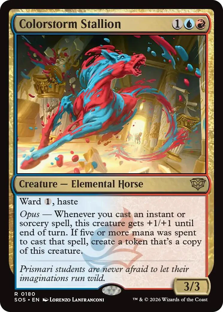 Colorstorm Stallion (180) (Secrets of Strixhaven)