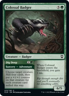 Colossal Badger (223)