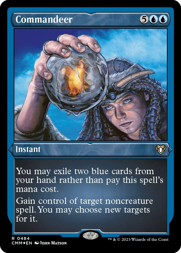 Commandeer (Foil Etched) (484) (Commander Masters)