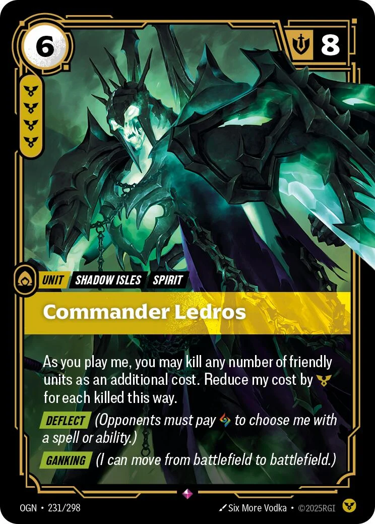 Commander Ledros (231/298) (Origins)