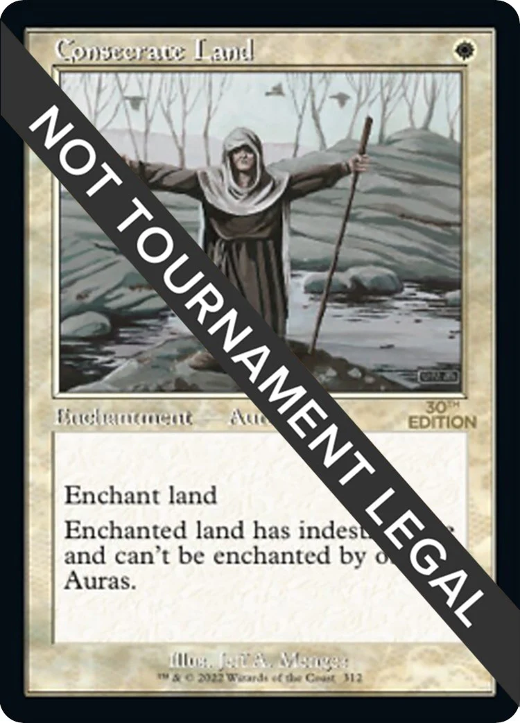 Consecrate Land (Retro Frame) (312)
